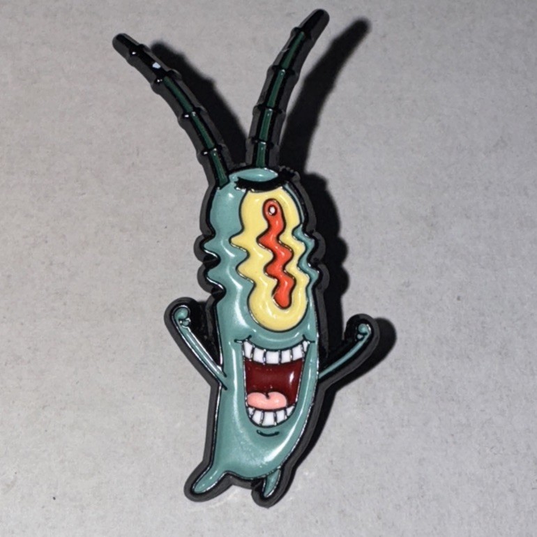 SpongeBob Plankton Enamel Pin