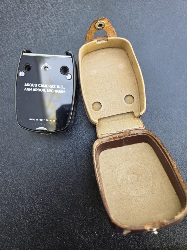 Argus Analog Exposure Meter for Camera with Case