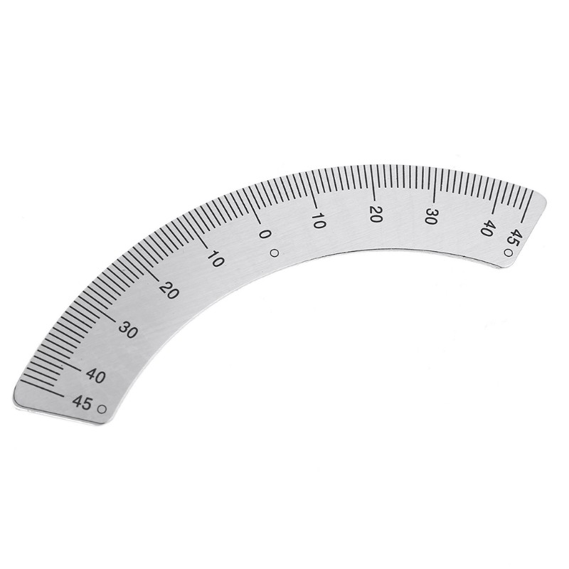 Measuring Gauging Tool Arc Protractors Milling Machine Part Angle Plate Scale