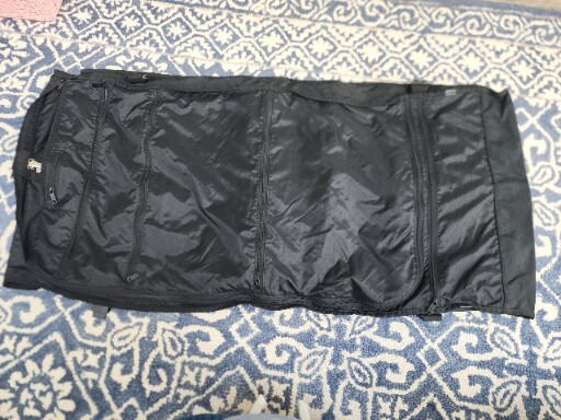 Tumi Alpha Garment Bag Ballistic Nylon Black ,multiples Puckets