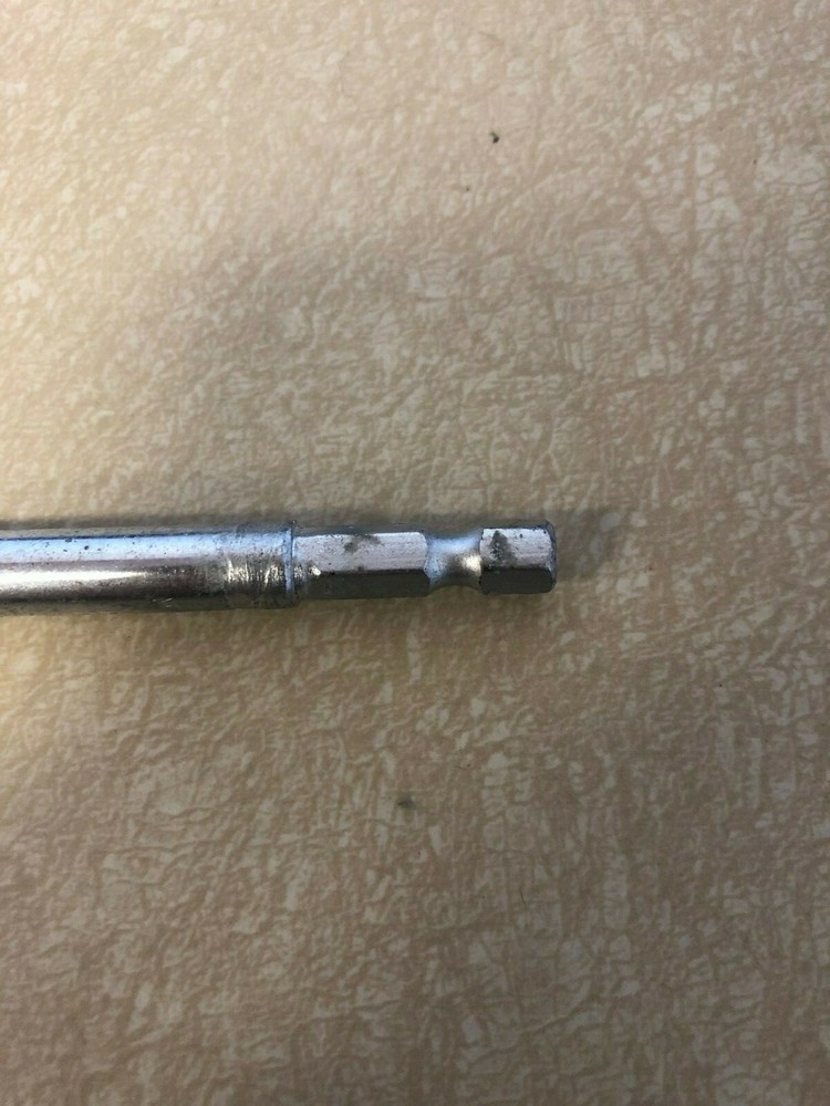 6mm x 1/4 drive drill attachment - 5 drill attachments