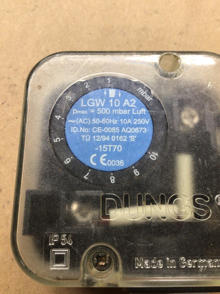 Dungs LGW10A2 Air Pressure Switch #4002J98