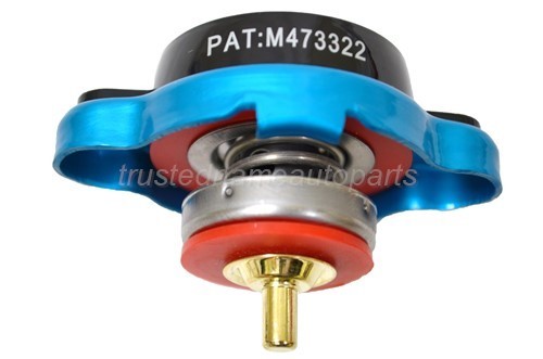 Radiator Cap 16 PSI Pressure Rating With Temperature Gauge 10233
