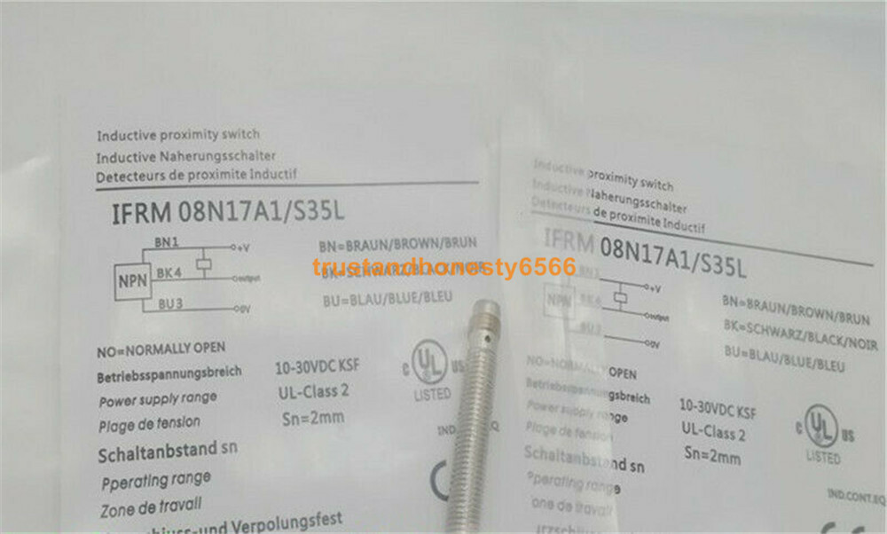 1PCS New For Baumer proximity switch IFRM08N17A1/S35L Sensor