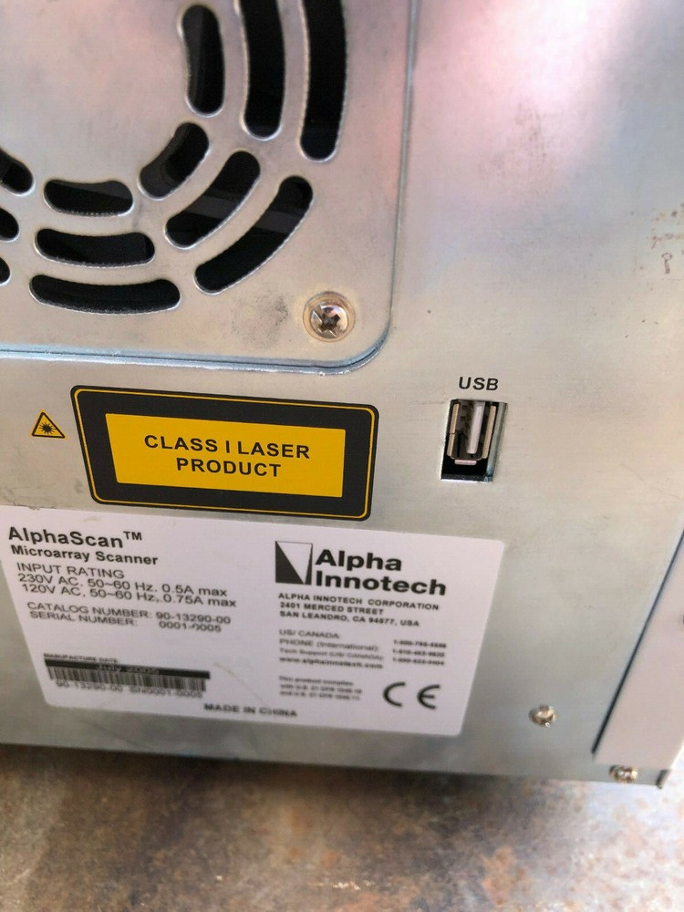 Alpha Innotech AlphaScan Micro Array Scanner 90-13290-00