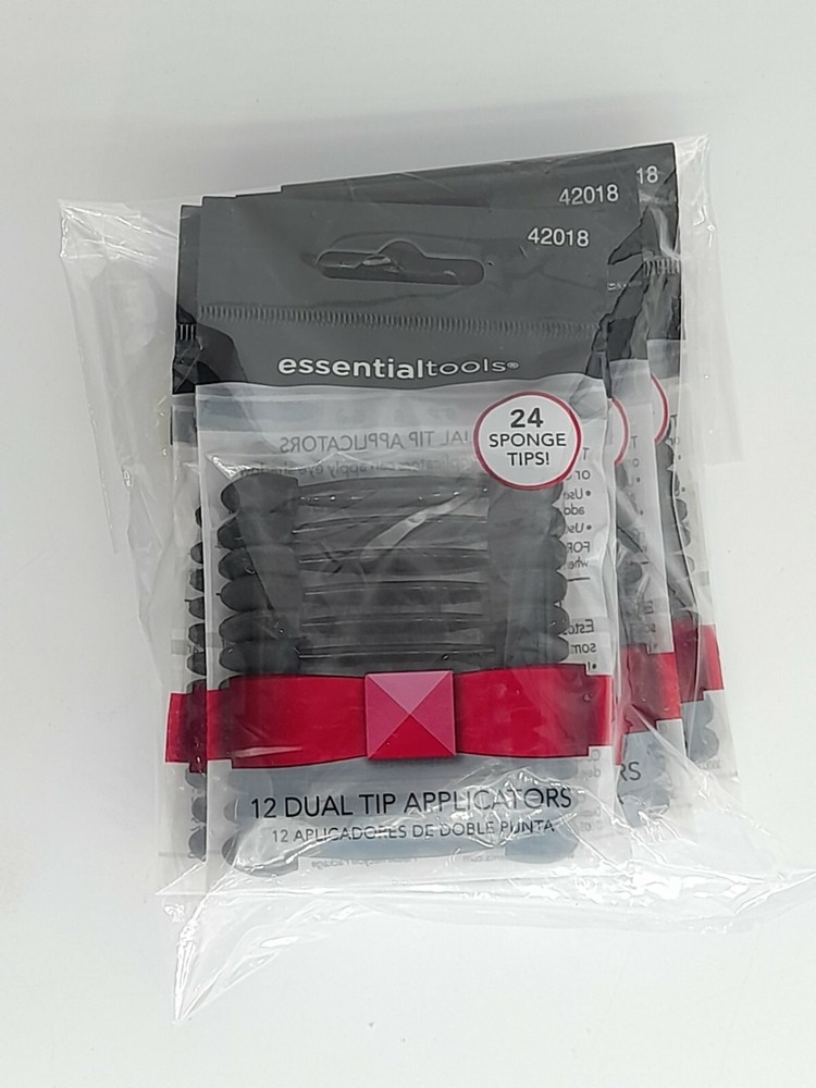 Essential Tools - 5 Packs/ 12 Dual Tip Applicators in each