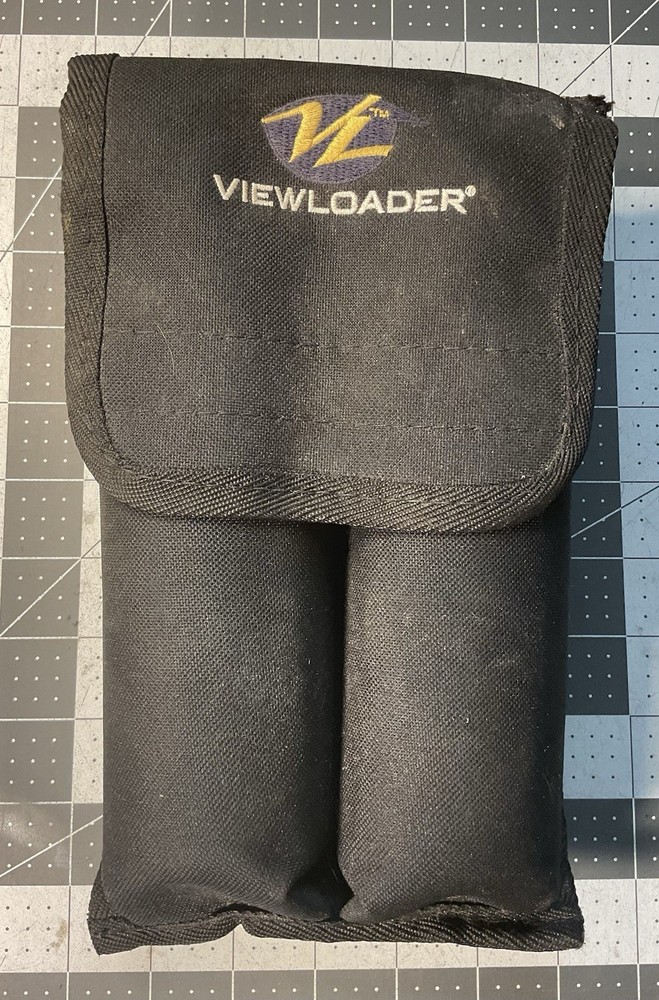 Viewloader Paintball AMMO Pouch w 2 Viewloader 75 Round Pods Full