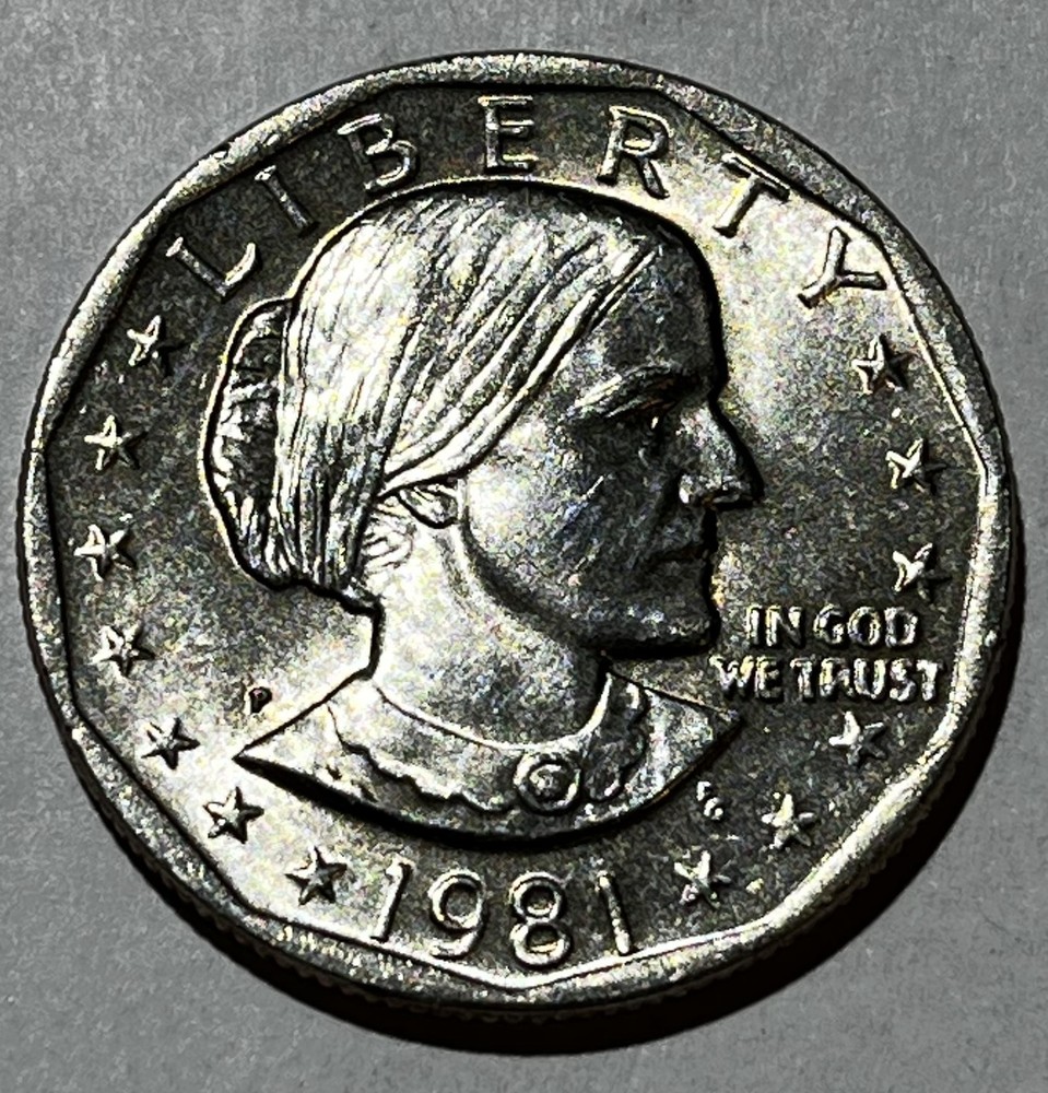 1981 P Susan B Anthony Dollar