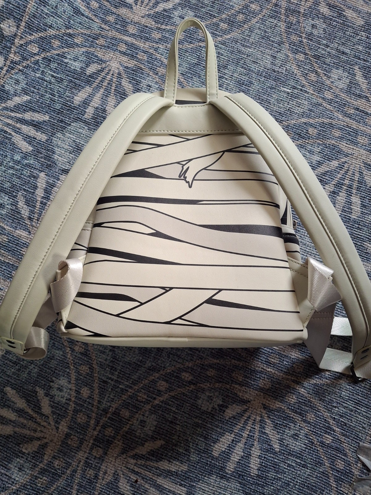 Loungefly Mummy Mickey Mouse Glow In The Dark Mini Backpack NWOT