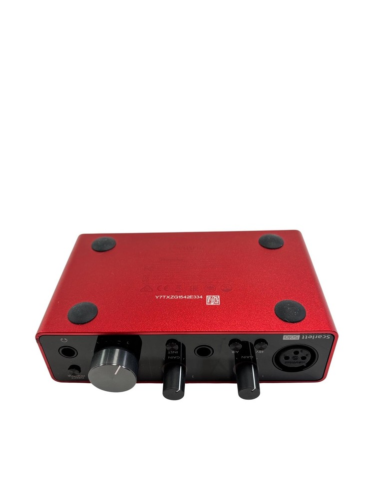 Focusrite Scarlett Solo 3rd Gen USB Audio Interface