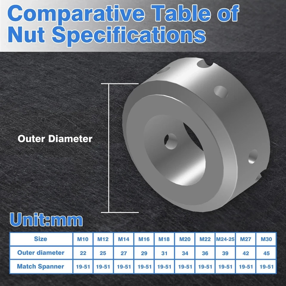 Adjustable C Spanner Hook Wrench Tool Adjustable Pin Spanner Wrench Tool for