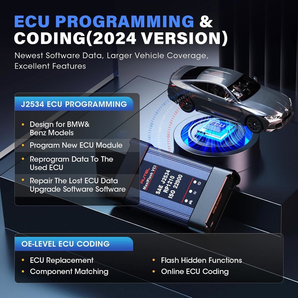 Autel MaxiSys Elite II Pro ULTRA Diagnostic Scanner J2534 Programming Key Coding