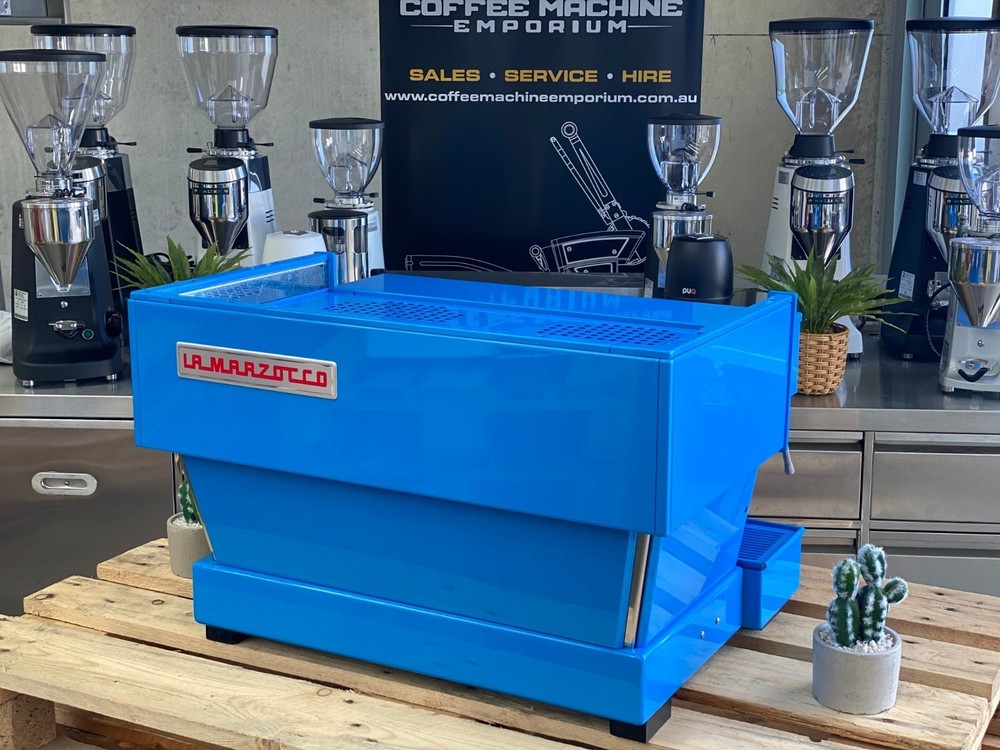 La Marzocco Linea Classic AV 2 Group Espresso Coffee Machine - Bionic Blue