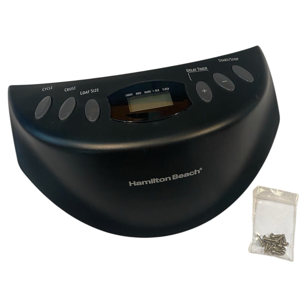 Hamilton Beach Bread Maker Control Panel Replacement Model 29882