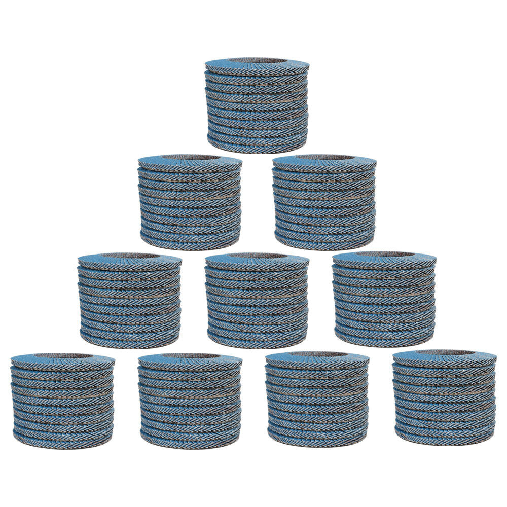 100 × 4-1/2"×7/8'' 40 Grit T29 Premium Zirconia Flap Disc Sanding Grinding