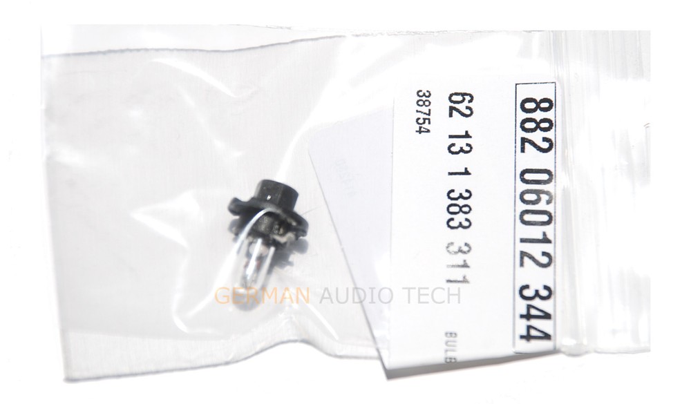 5x BMW DASH INSTRUMENT CLUSTER OSRAM LIGHT BULBS 12V 1.2W E36 E34 E32 E31 E30