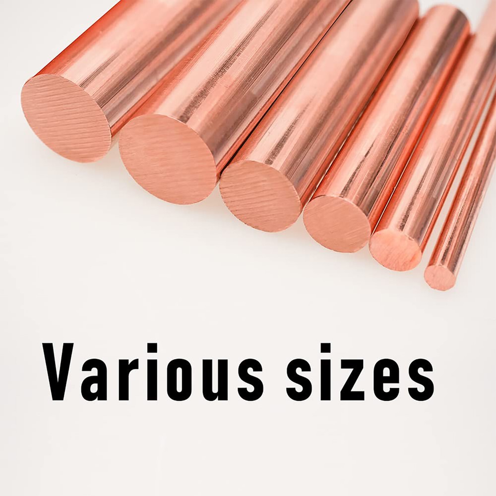 COPPER ROUND BAR ROD Copper Bar Solid Copper Barcalibre8mm-80mm Arbitrary choice