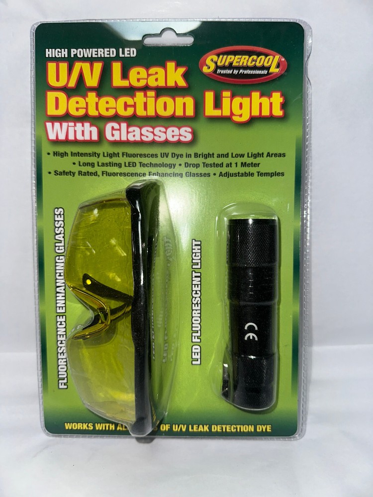 27408 U/V LEAK DETECTION LIGHT WITH GLASSES