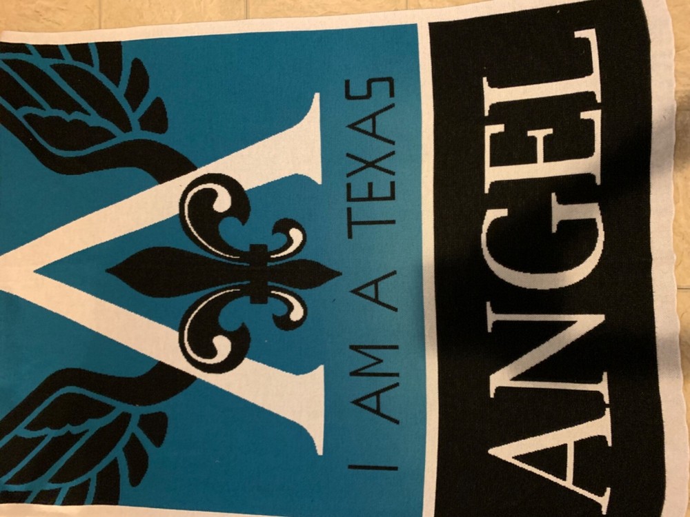 Texas Angel Throw Blanket