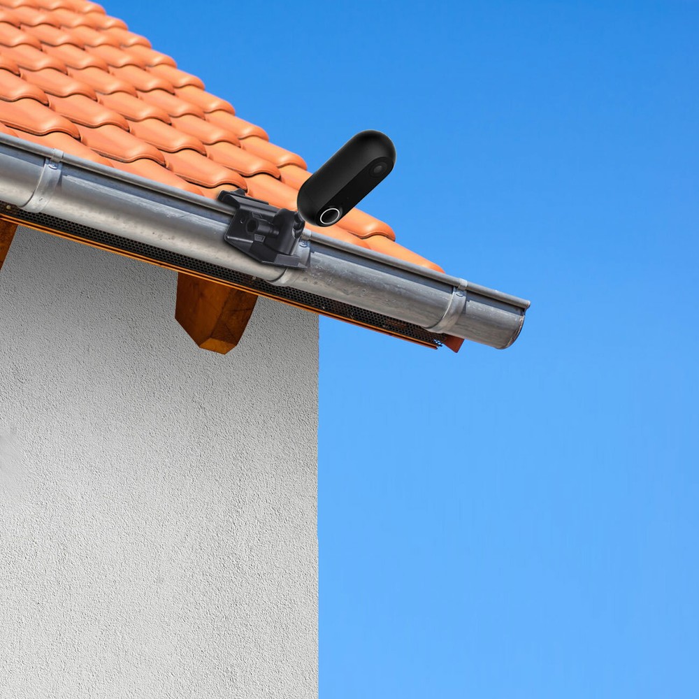 HOLACA Gutter Mount Bracket for CANARY: Flex Indoor Outdoor HD Security Camera