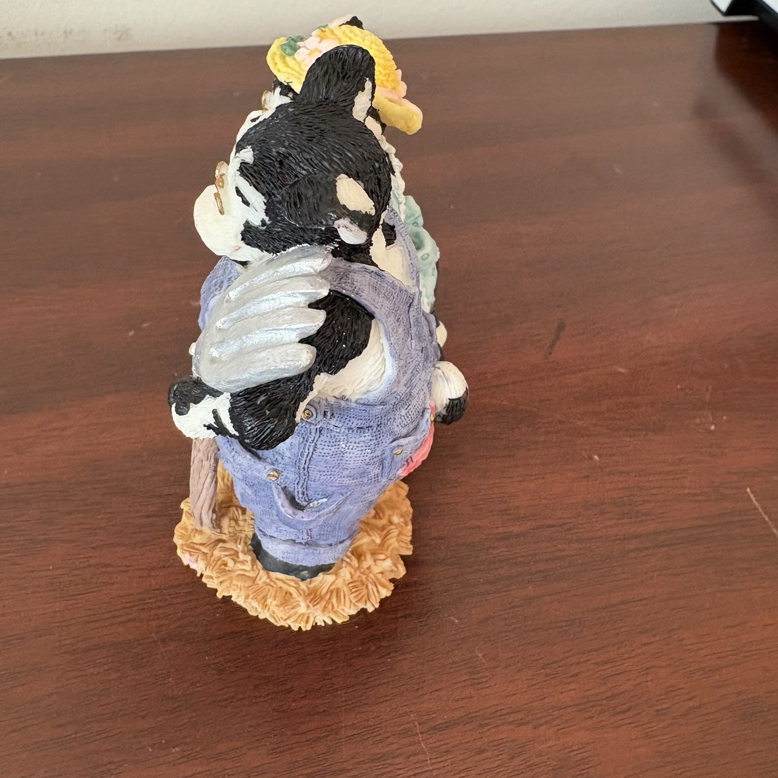 Ganz 1993 Ma & Pa Cattle Cows Figurine - Cowtown Collection - No Chips-