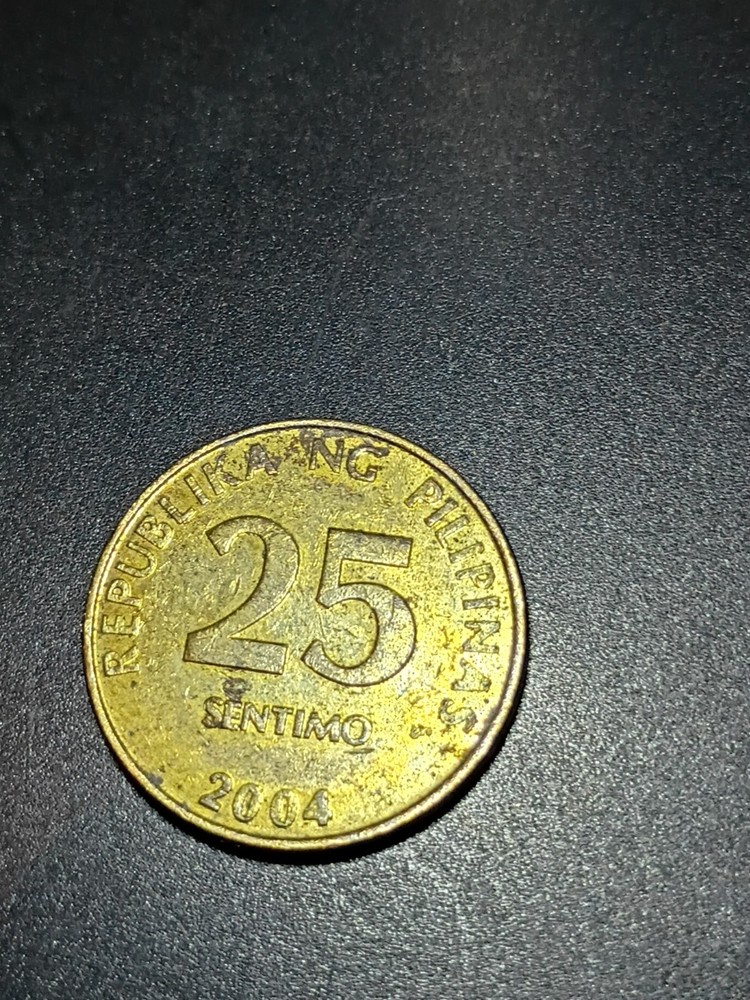 2004 25 Sentimo Philippines Coin