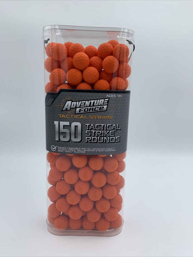 Adventure Force 150 Tactical Strike Rounds for use with most Nerf Rival Blasters