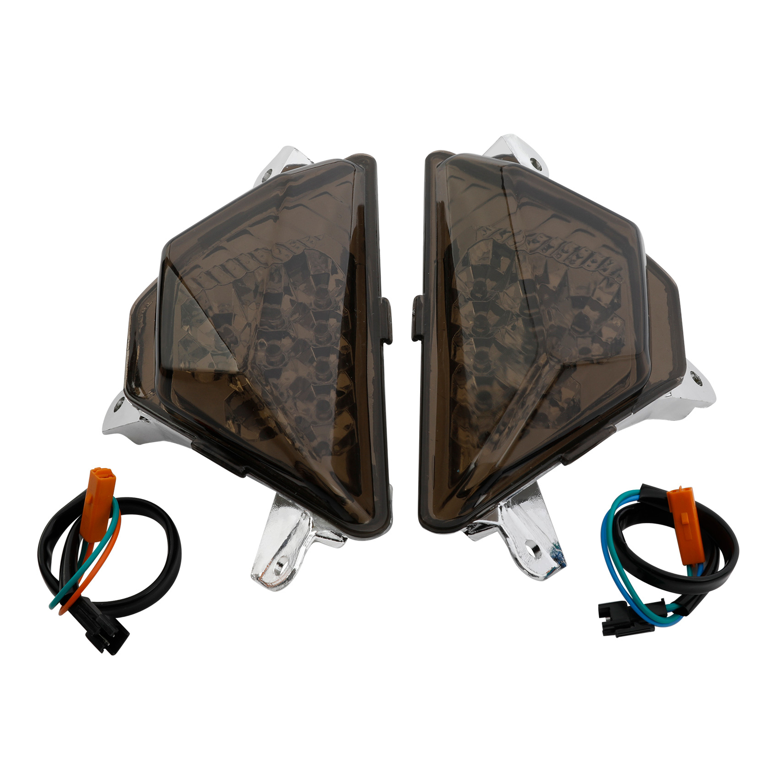 Front Turn Signals Light Fit For KAWASAKI NINJA 300 2013-2018 400 650 2018-2023