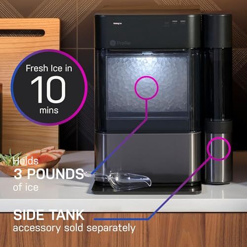 GE PROFILE OPAL 2.0 CHEWABLE CRUNCHABLE NUGGET ICE MAKER - - Scratch & Dent