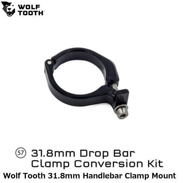 Wolf Tooth 31.8mm Handlebar Clamp Mount