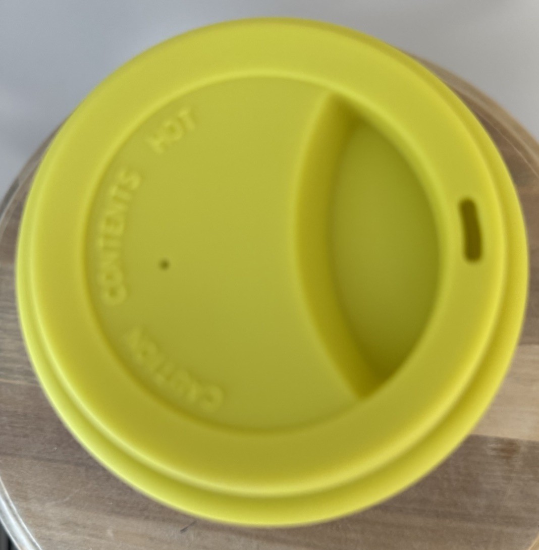 Retired Mackenzie Childs Courtly Check Porcelain Travel Mug New In Box