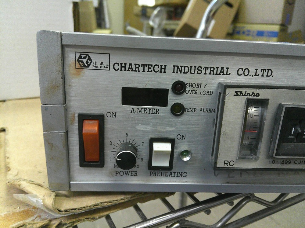CHARTECH INDUSTRIAL E221 MOLD HEATER CONTROLLER