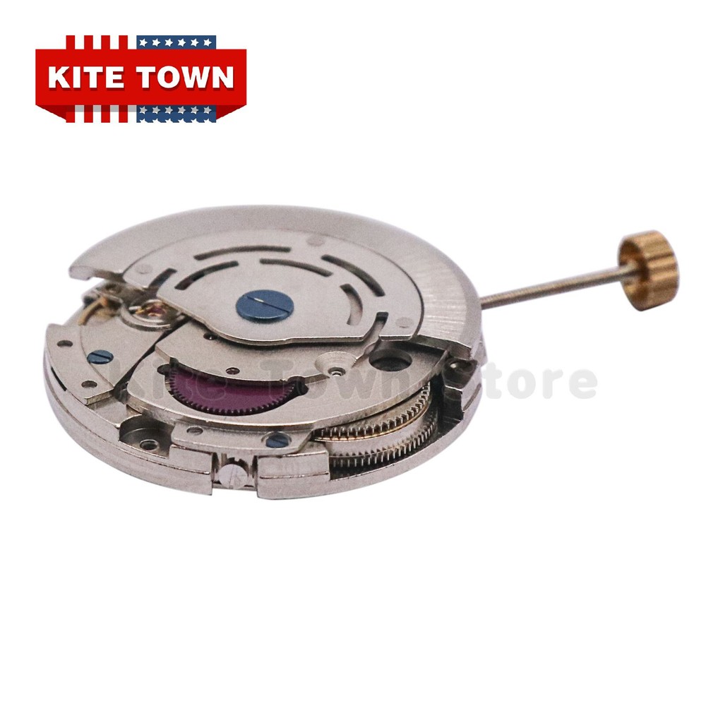 New Silver Automatic Date Movement For DG2813 Asian 2813