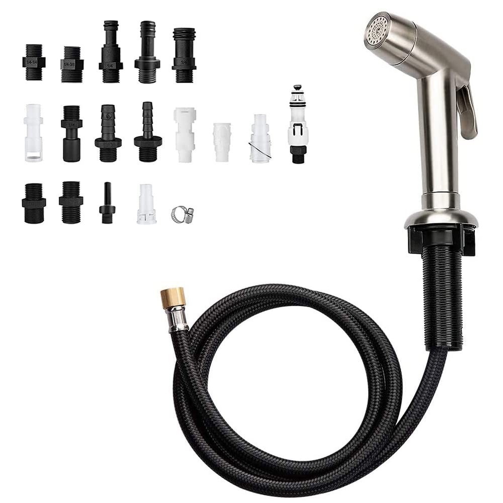 Houtingmaan Kitchen Sink Sprayer,Dual Function Kitchen Side Sprayer with Adju...