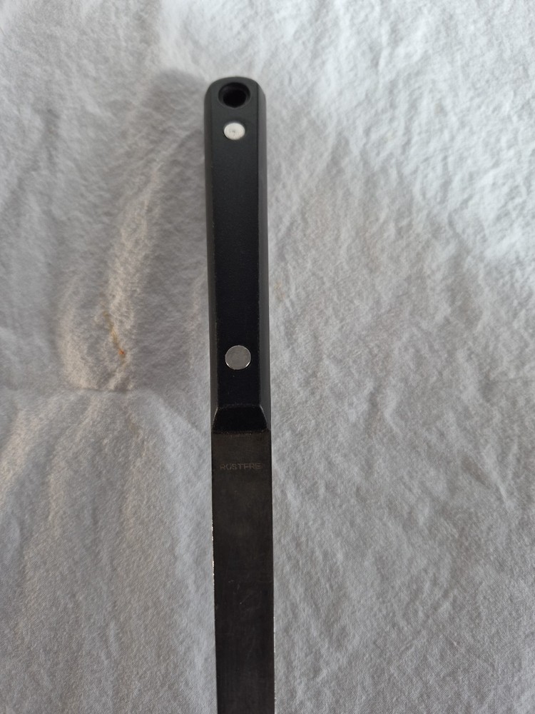 VINTAGE KITCHEN ROSTFRE LADLE BLACK HANDLE