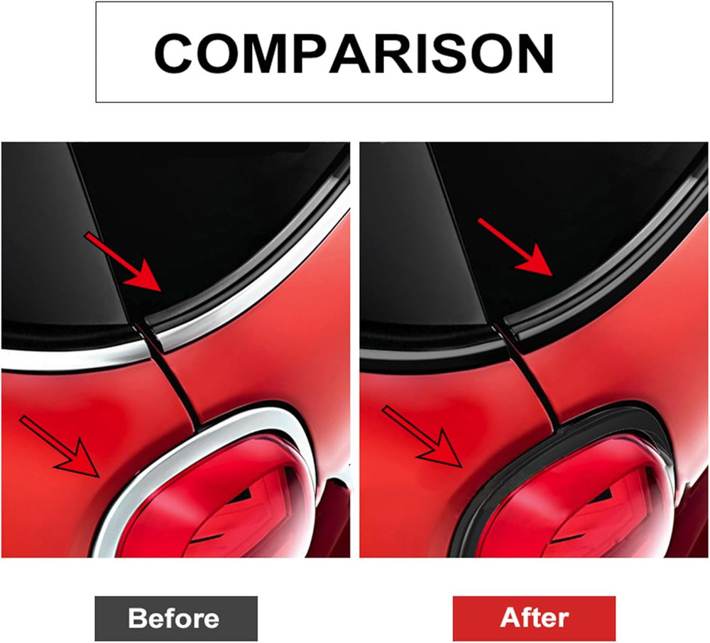 Gloss Black Vinyl Wrap Kit, 1"x30ft with Tools