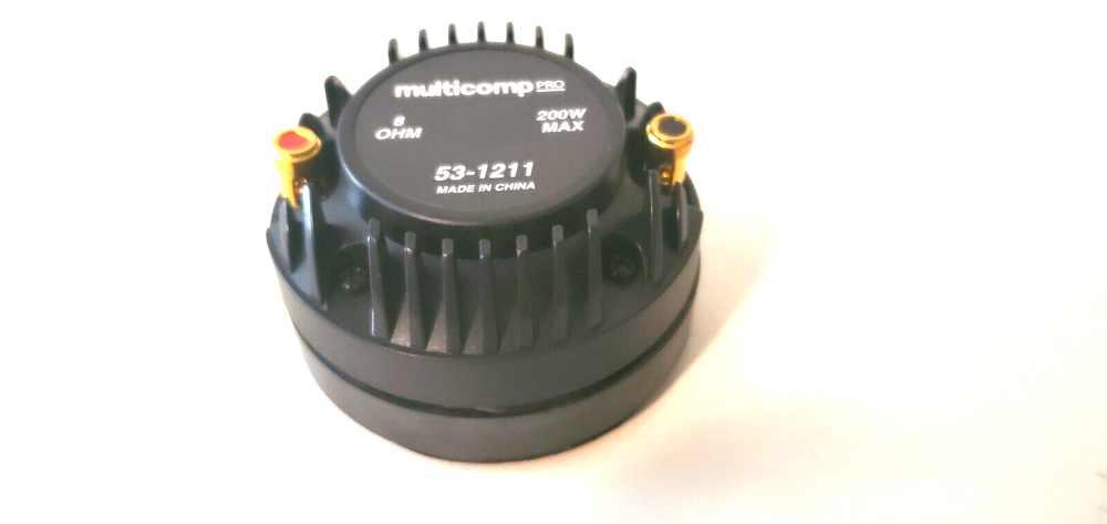 NEW 1.35" Bolt On Compression Titanium Tweeter 200 Watts Max