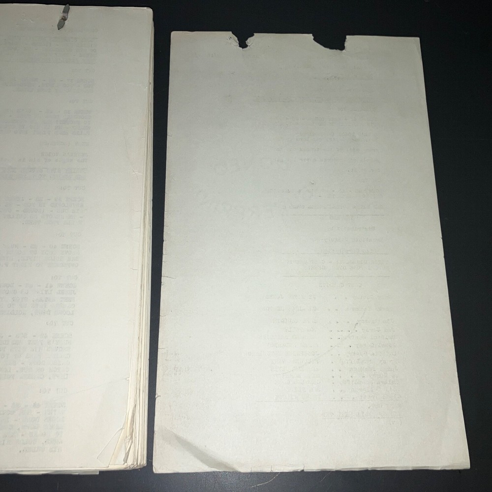 RUBY GENTRY (1952) King Vidor Dialogue & Continuity Scripts+SELZNICK COPIES+COA!