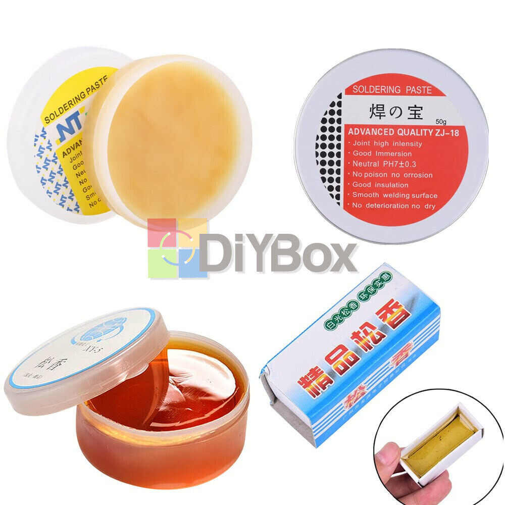 Solid Grease Rosin Soldering Flux Paste 0.5mm Soler Wire PCB Welding Sucker DIY