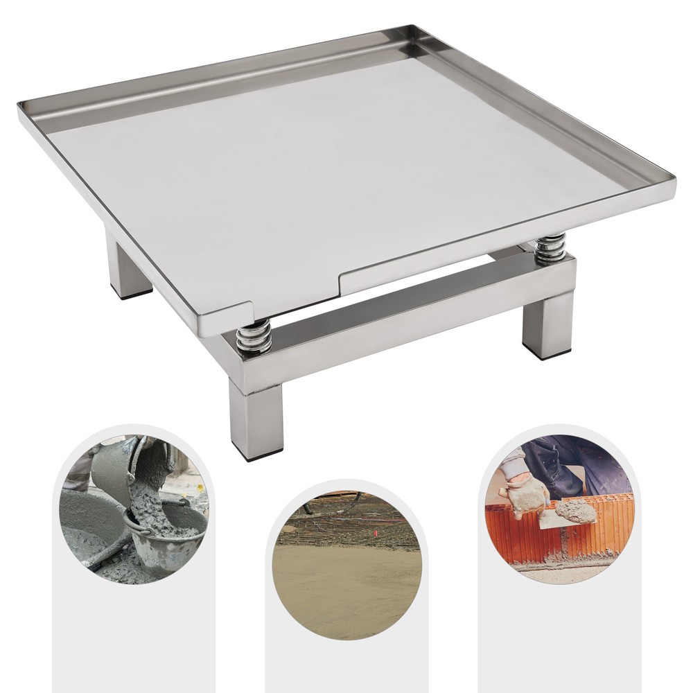 Small Concrete Vibration Table Vibrating Test Bench compactor Platform 120W