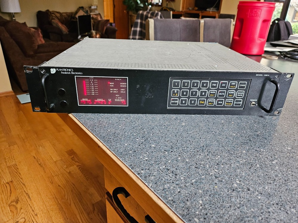 Plantronics Frederick Electronics Model 1280A  RTTY Terminal Unit - Untested