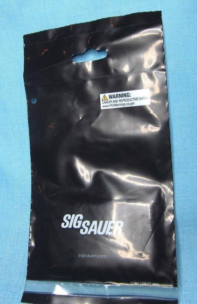 New Sig Sauer M18 M-18 Woven Morale Patch 3"x2" Hook & Loop Tactical Patch