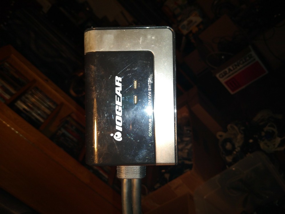 IOGEAR 2-Port USB DVI Cable KVM Switch - 2 Computer[s] -