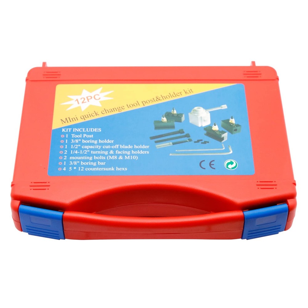Tooling Package Mini Lathe Quick Change Tool Post & Holders Multifid Tool Hol...