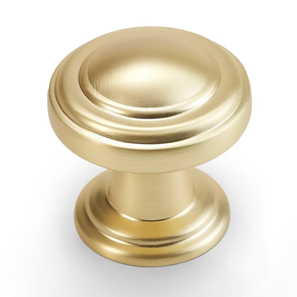 10 Pack Brushed Brass Kitchen Cabinet Knobs Gold Drawer Knobs Kitchen Cabinet...