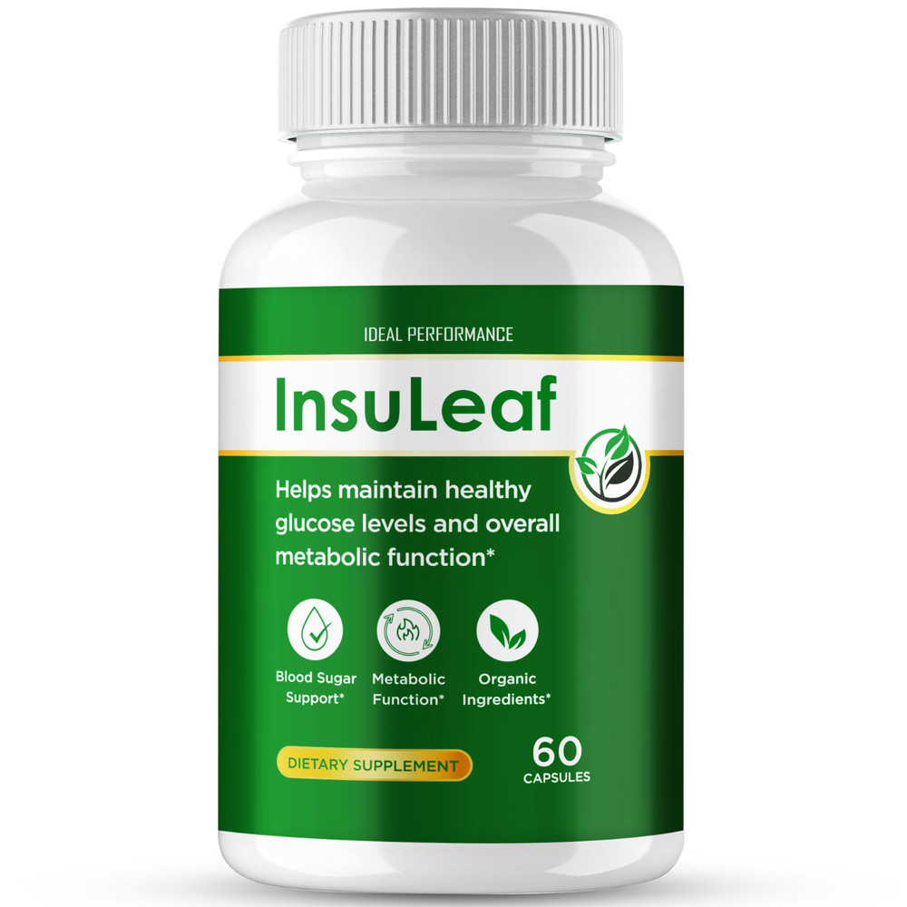Insuleaf Capsules, Official Insuleaf Support Supplement Pills (1 Pack)