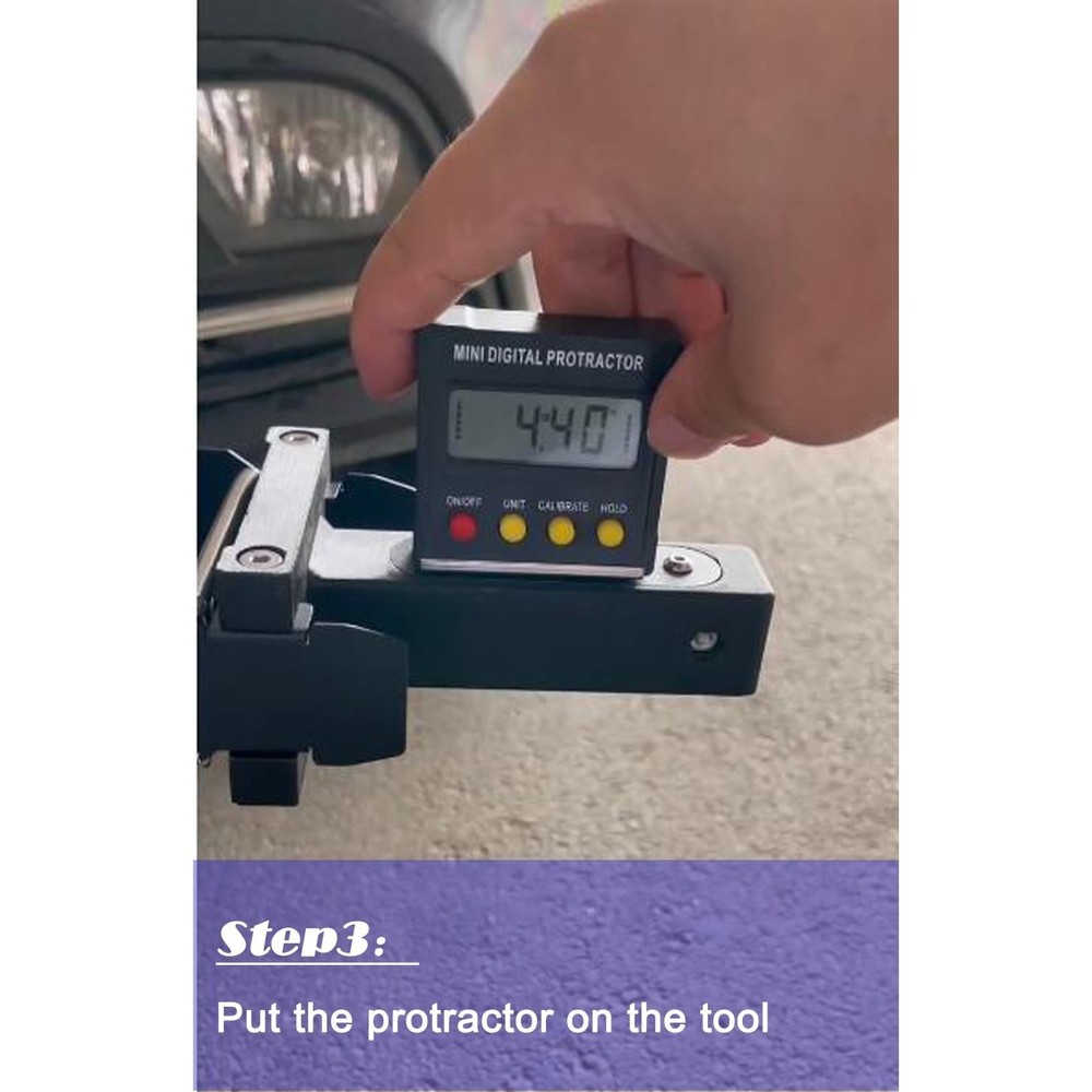 ADAS Calibration Dynamic Acc Positioning Tool for Planar Unit, Angle Leveling...