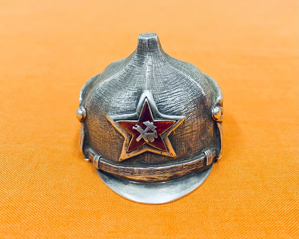 Russian Soviet Silver Snuff/Pill Box