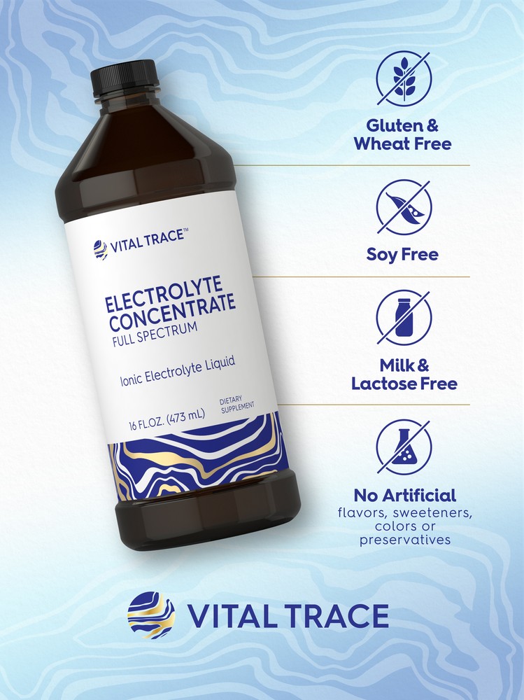 Electrolyte Concentrate | 16 fl oz | Ionic Electrolyte Liquid | by Carlyle