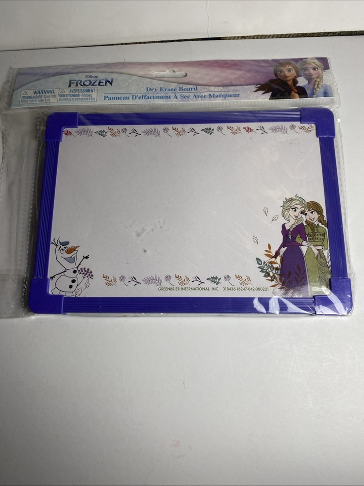 Frozen Dry Erase Board